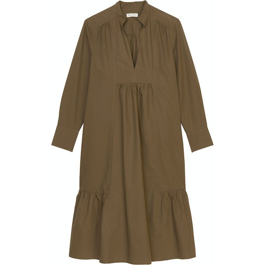 MARC O'POLO Midi suknelė moterims, Ruda 1