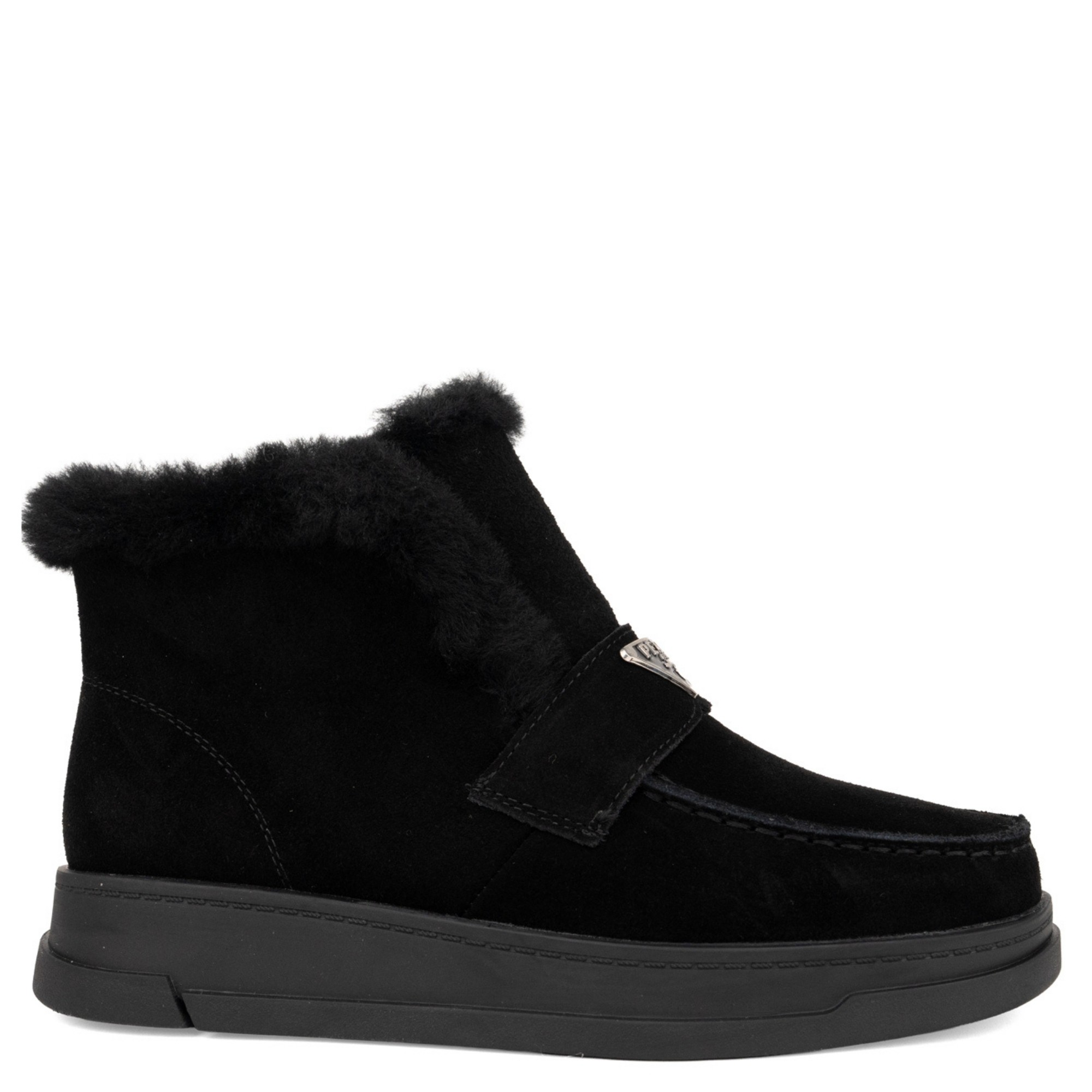 LA CONTE Pašiltinti aulinukai moterims, Juoda, Wm booties 2