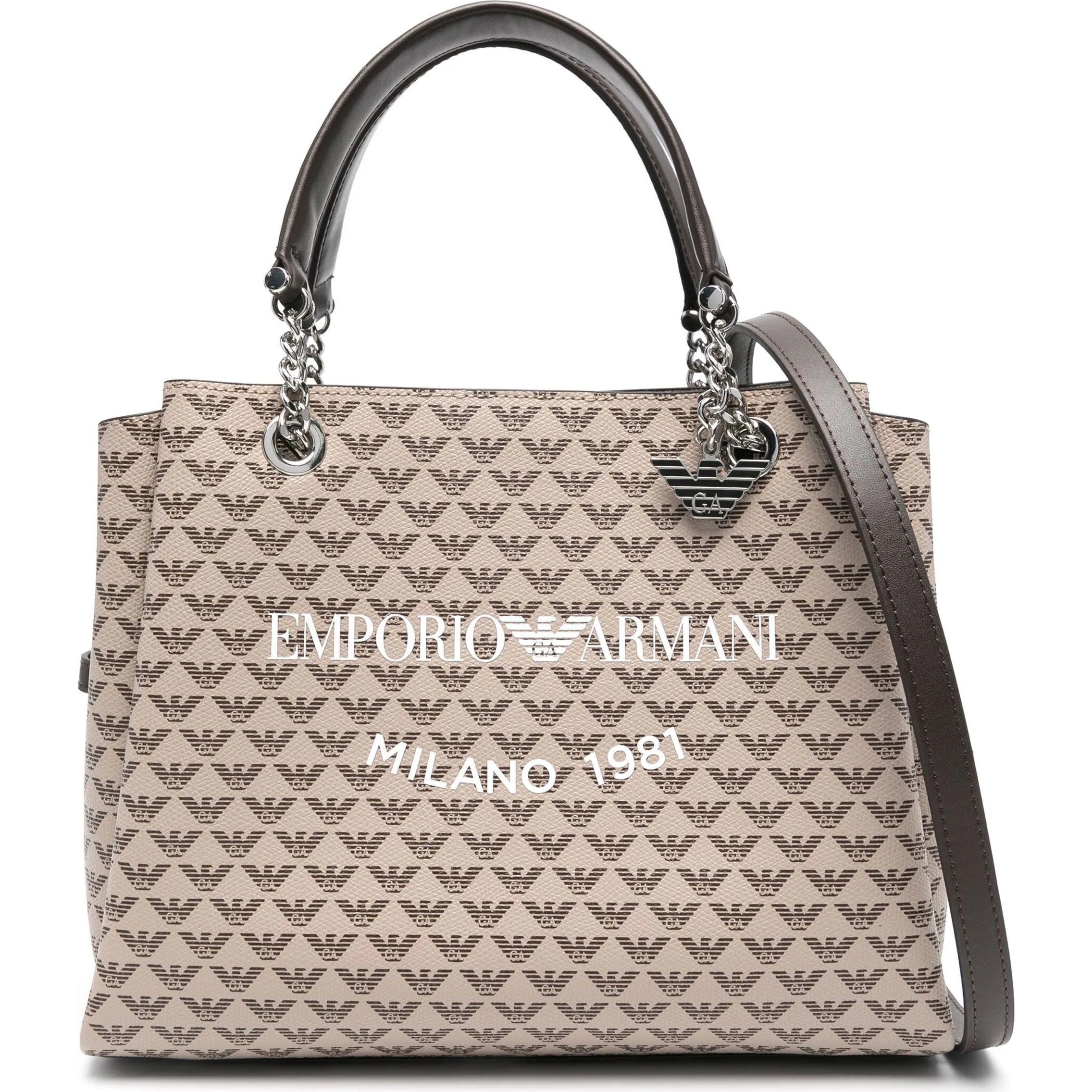 EMPORIO ARMANI Pirkinių krepšys moterims, Marga, Shopping bag 1