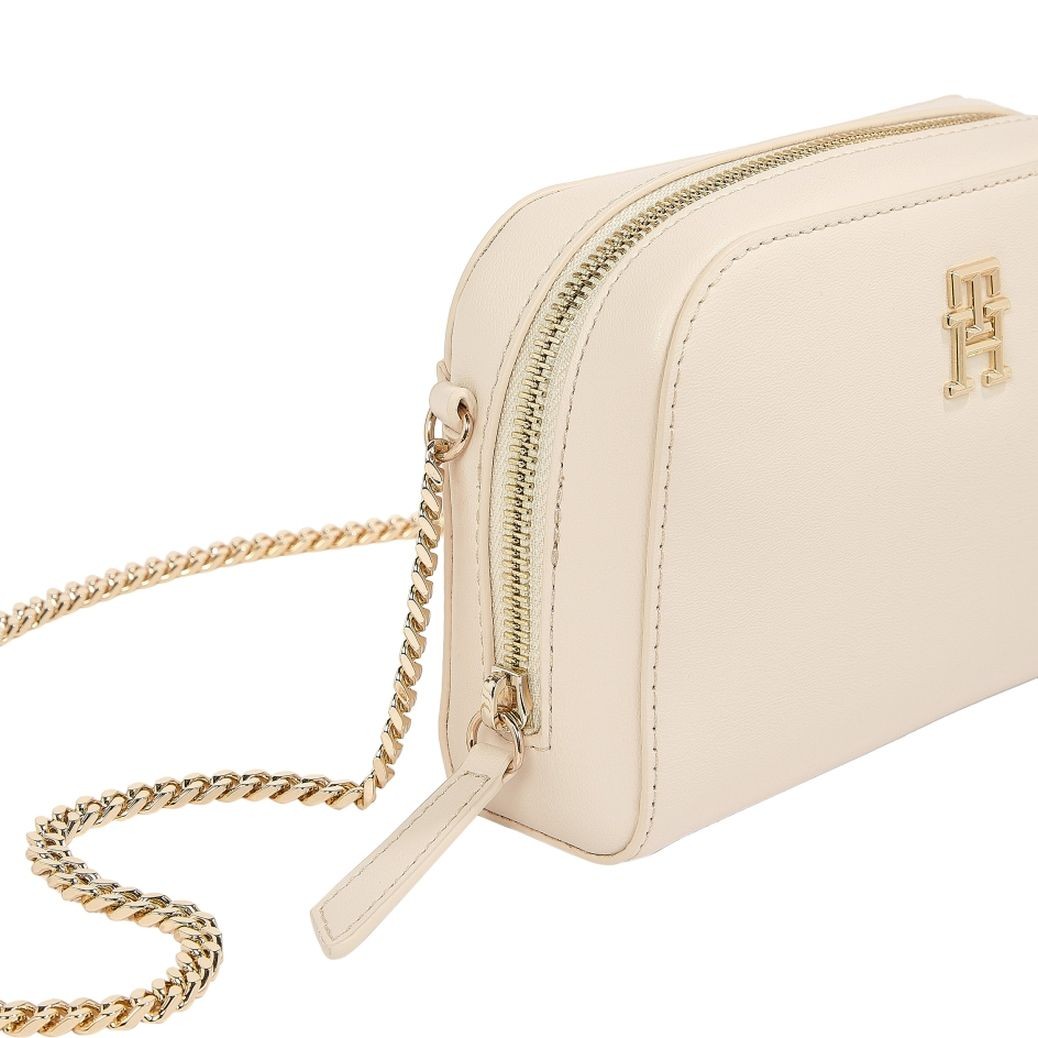 TOMMY HILFIGER Rankinė per petį moterims, Smėlio, Feminine crossover 3