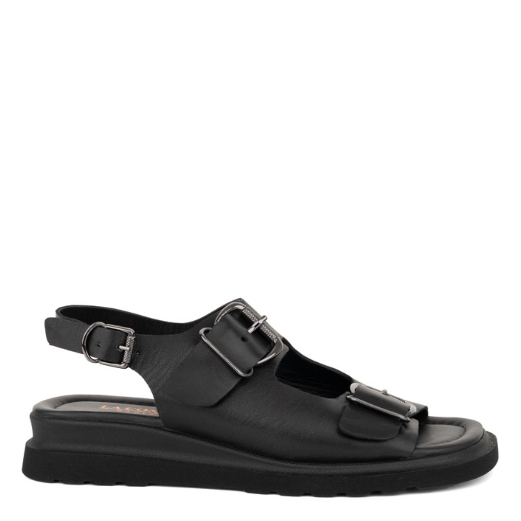 LA CONTE Basutės moterims, Juoda, Sandals 2