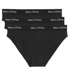 MARC O'POLO Trumpi apatiniai moterims, Juoda, Brief 3P