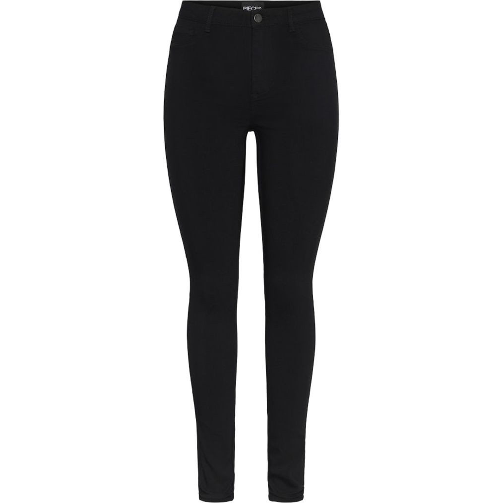 PIECES Tamprės moterims, Juoda, PCHIGHSKIN WEAR JEGG 1