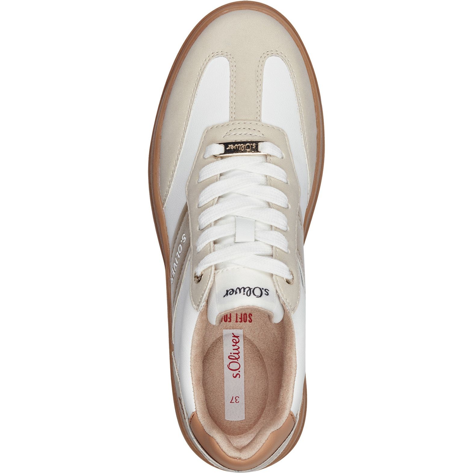 S.OLIVER Laisvalaikio bateliai moterims, Kūno, Women Lace-up 4