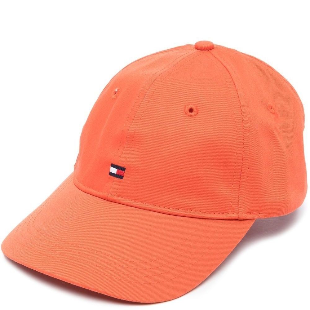 TOMMY HILFIGER Kepurė moterims, Oranžinė, ESSENTIAL FLAG CAP 1