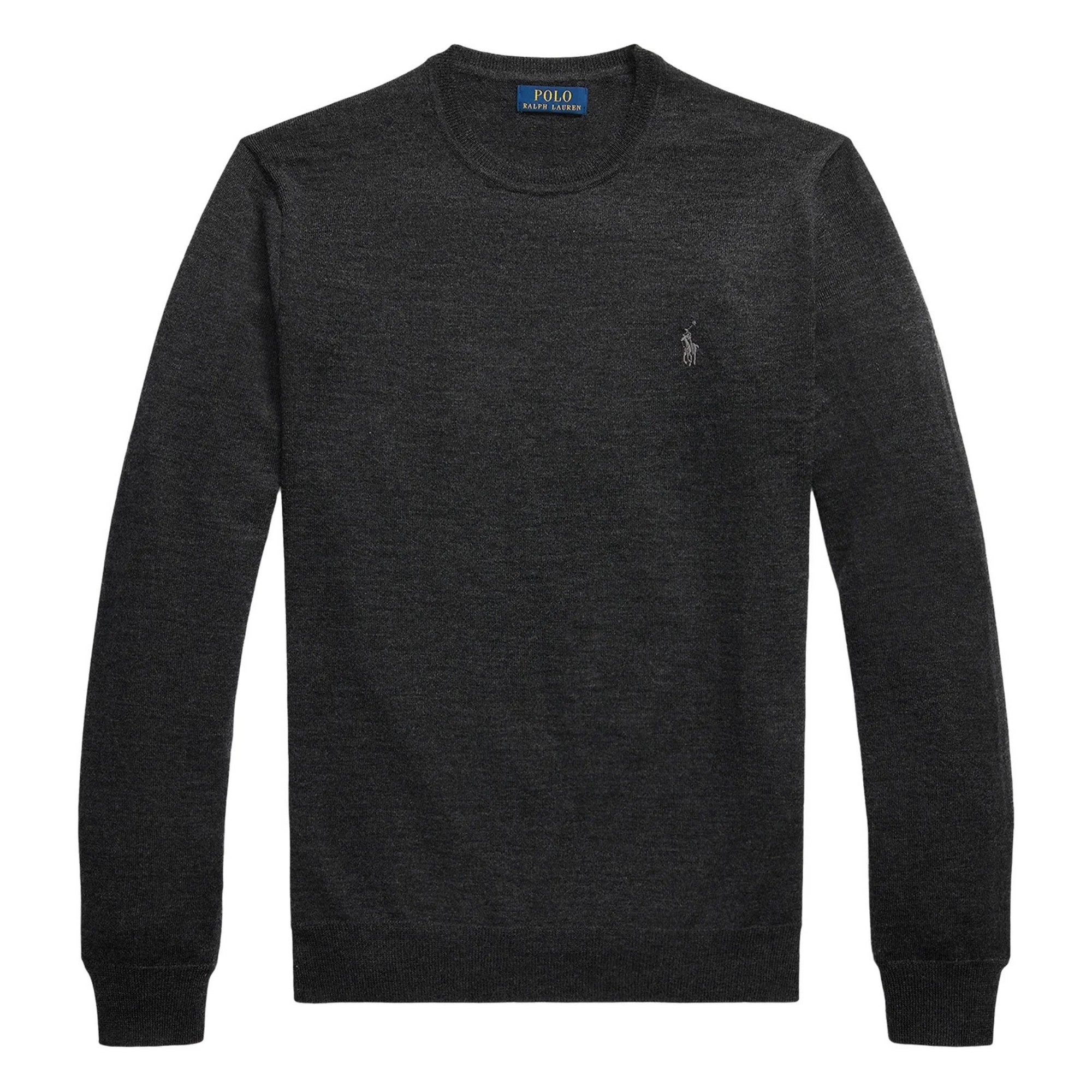 POLO RALPH LAUREN Megztinis vyrams, Pilka, Long sleeve pullover