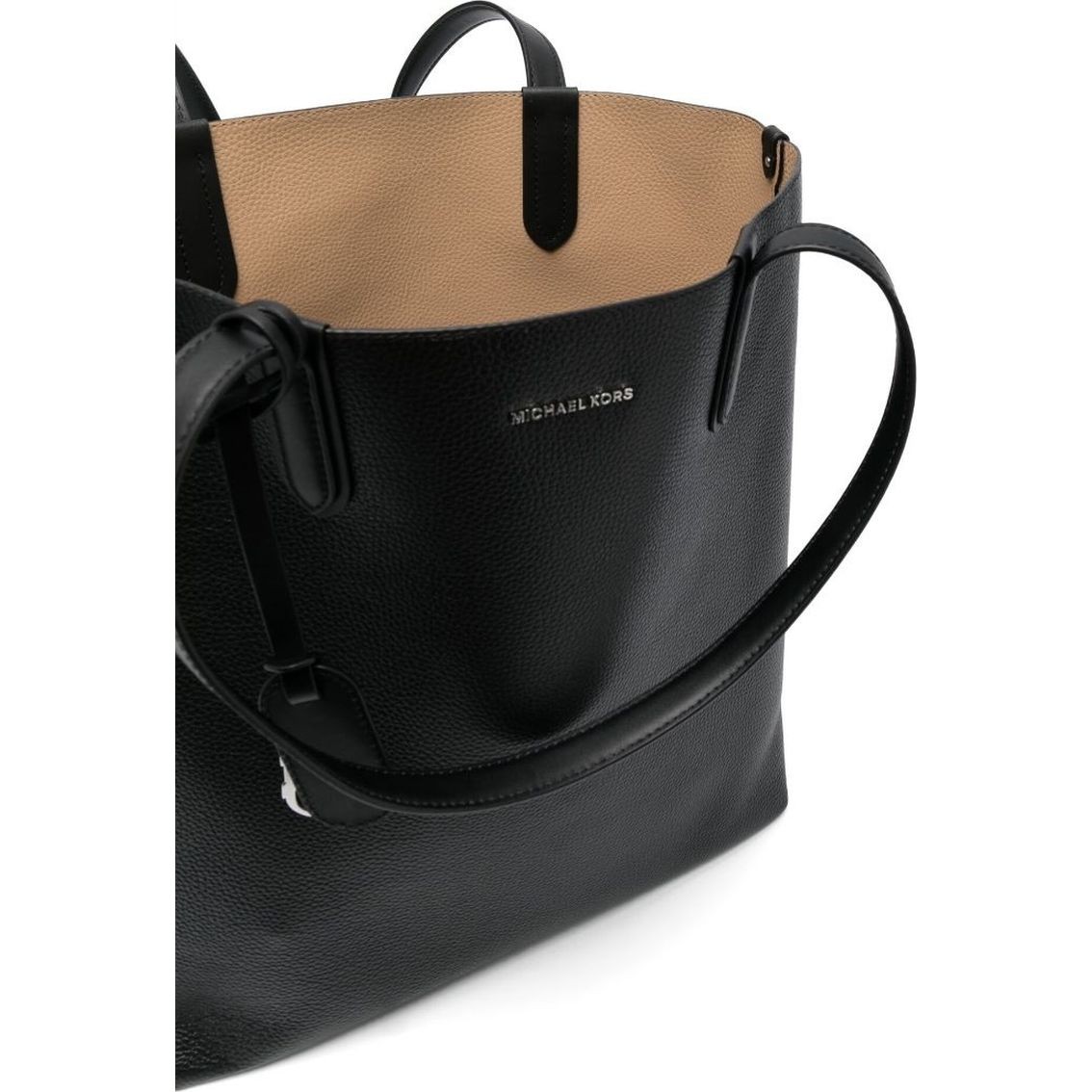 MICHAEL KORS Pirkinių krepšys moterims, Juoda, XL ns reversible tote 4