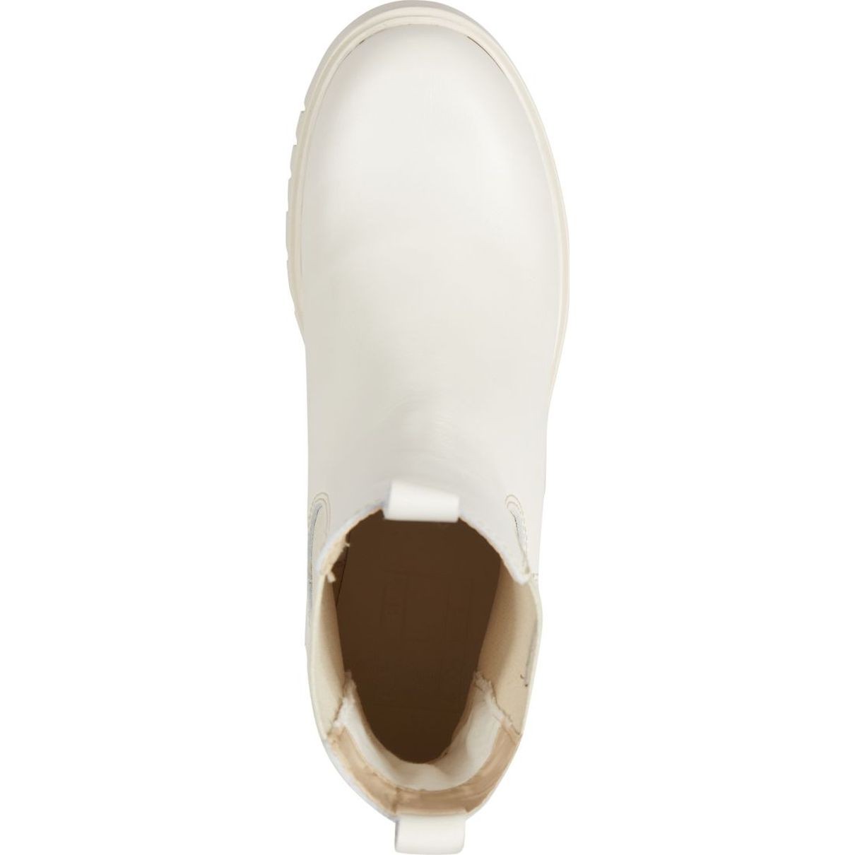 TOMMY JEANS Aulinukai moterims, Balta,  LONG CHELSEA BOOT 4