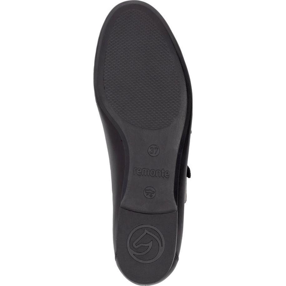 REMONTE Balerinos moterims, Juoda, Ballerina with straps 8