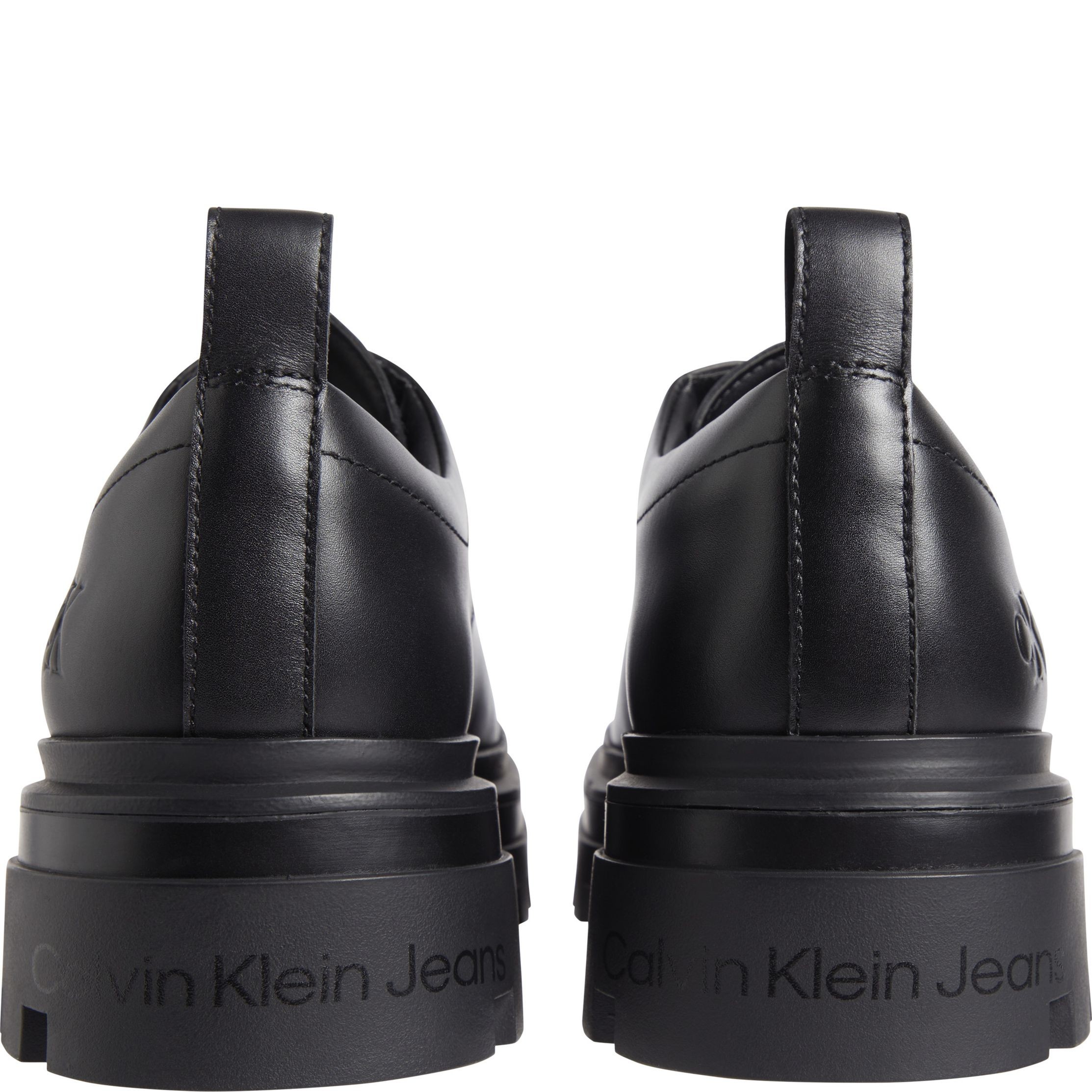 CALVIN KLEIN JEANS Klasikiniai batai vyrams, Juoda, Lugged derby shoe 3