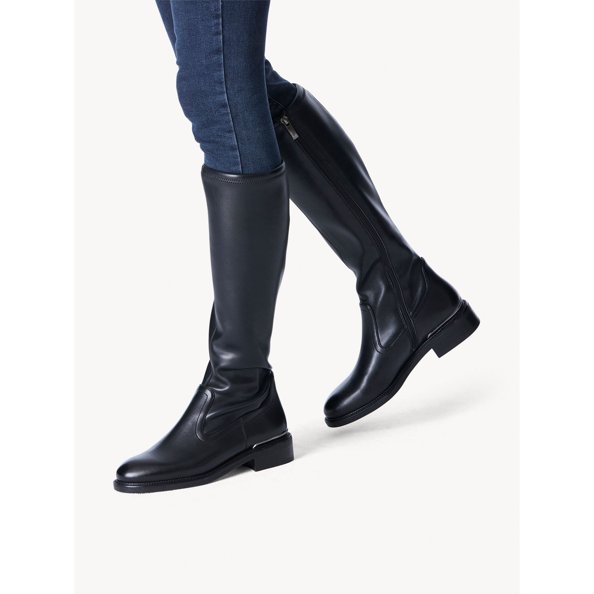 TAMARIS Auliniai moterims, Juoda, BOOTS TOPS 3 5