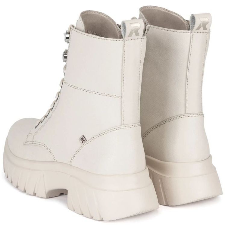 RIEKER EVOLUTION Aulinukai moterims, Smėlio, Ladies mid height boots 3