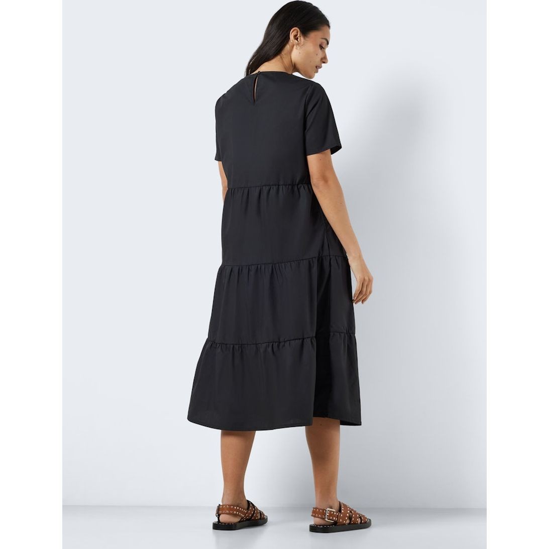 NOISY MAY Maxi suknelė moterims, Juoda, Nmcaroline maxi dress 6