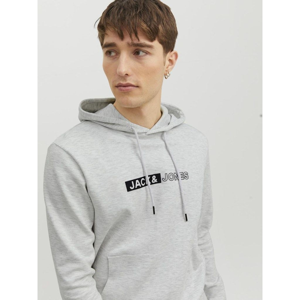 JACK & JONES Sportinis nertinis vyrams, Balta, JJNEO SWEAT HOO 7
