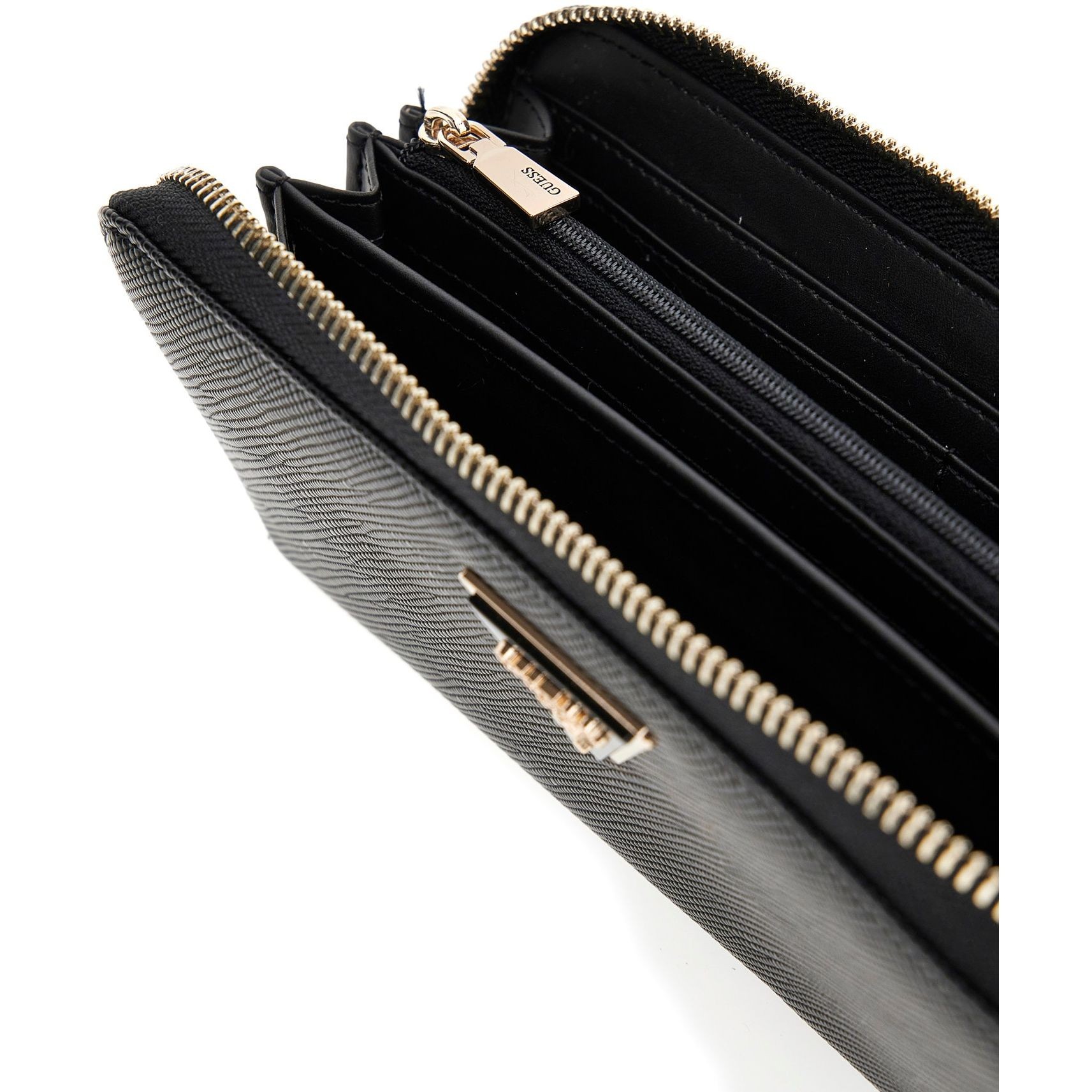 GUESS Piniginė moterims, Juoda, Laurel wallet 4