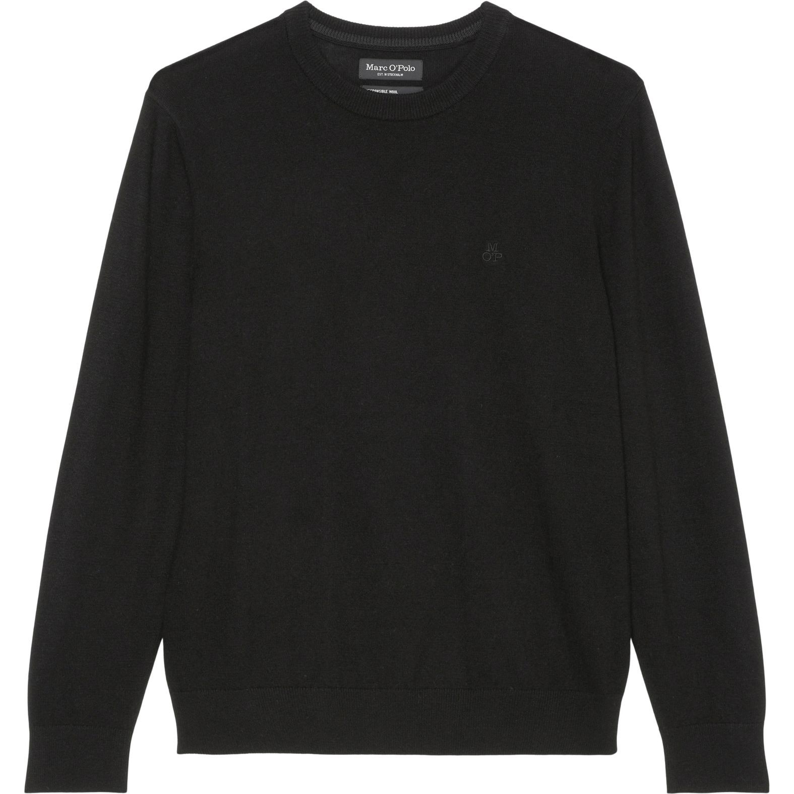 MARC O'POLO Megztinis vyrams, Juoda, Pullover 429514460504 1