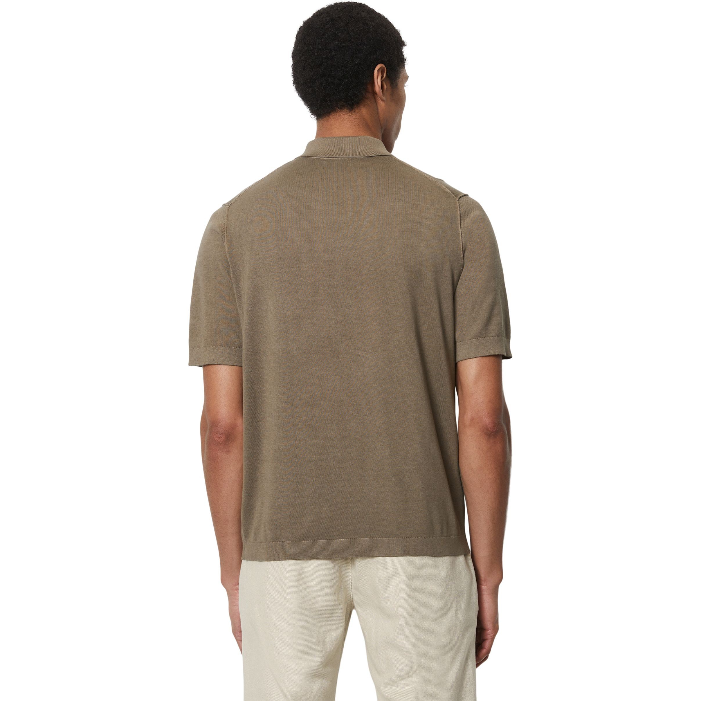 MARC O'POLO Polo marškiniai trumpos rank. vyrams, Ruda 3