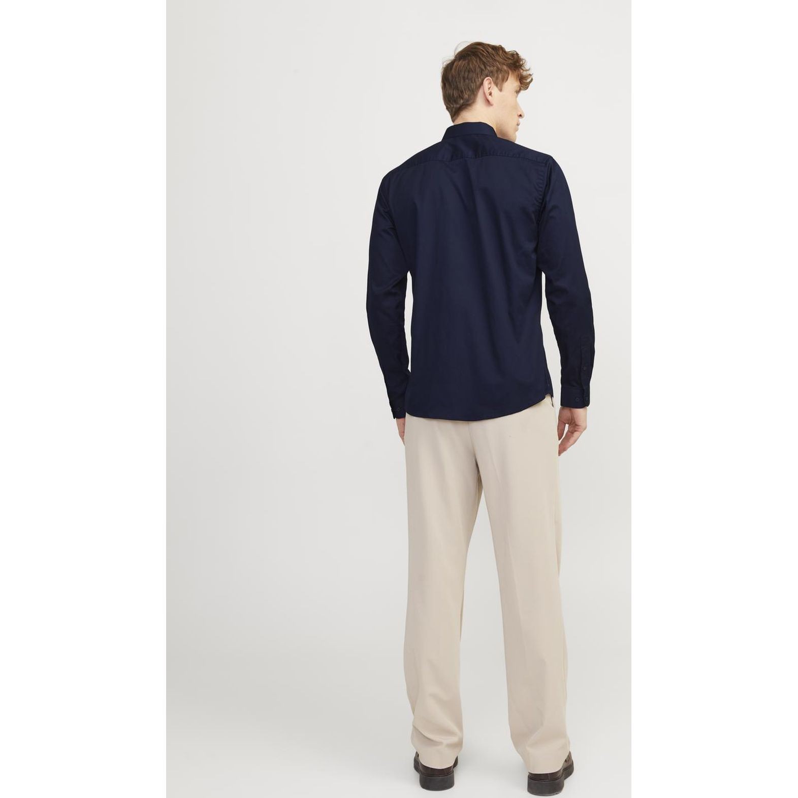 JACK & JONES Marškiniai vyrams, Mėlyna, JPRBLACARDIFF SHIRT L/ 4