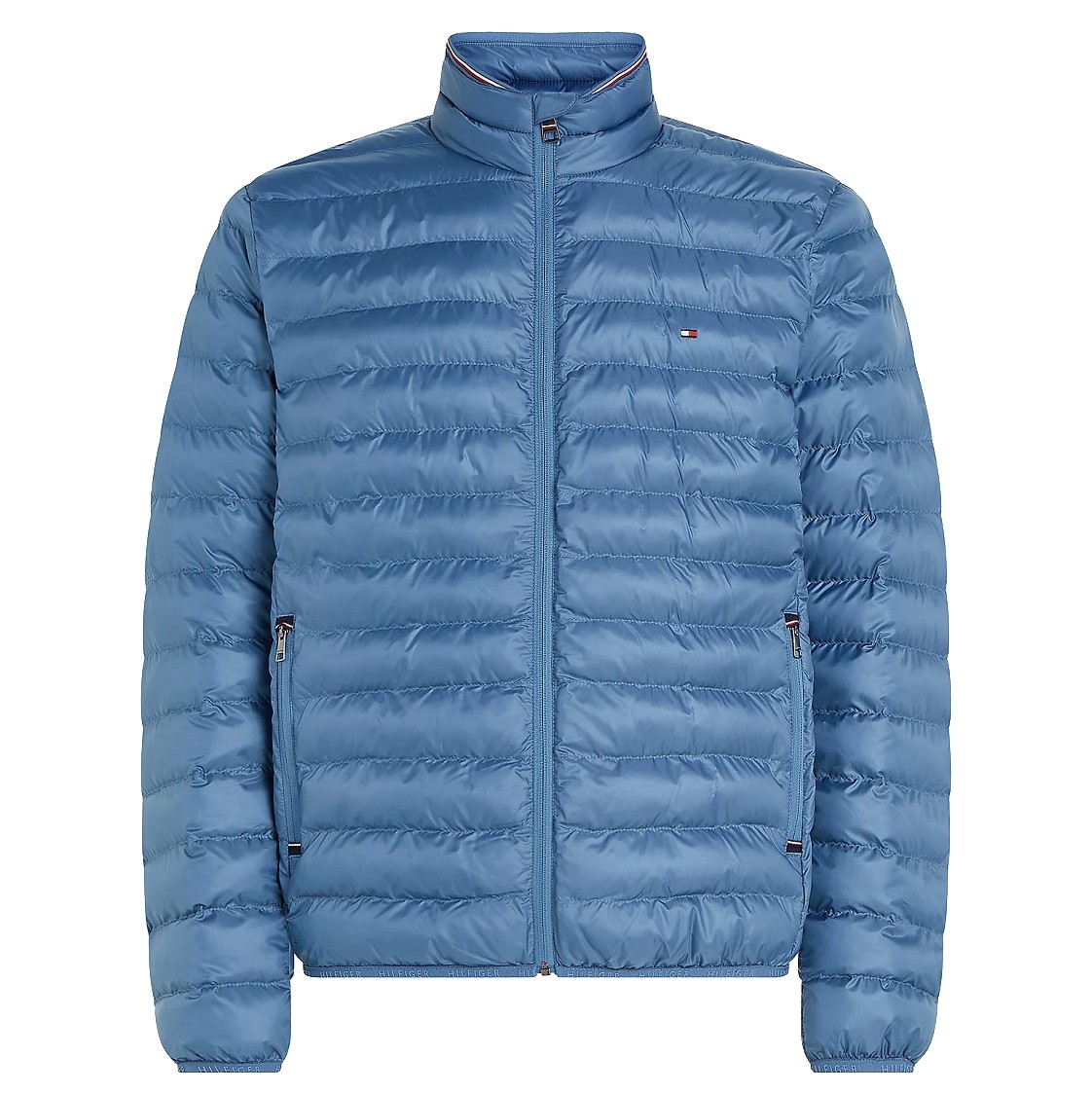 TOMMY HILFIGER Pūkinė striukė vyrams, Mėlyna, Packable recycled jacket 1