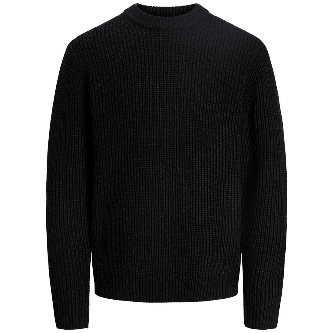 JACK & JONES Megztinis vyrams, Gray, Bleecker knit crew neck