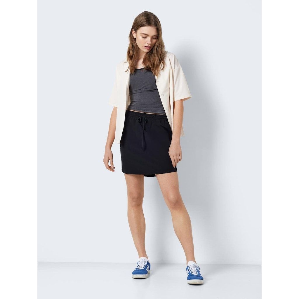 NOISY MAY Mini sijonas moterims, Juoda, Nmkirby mini skirt 2