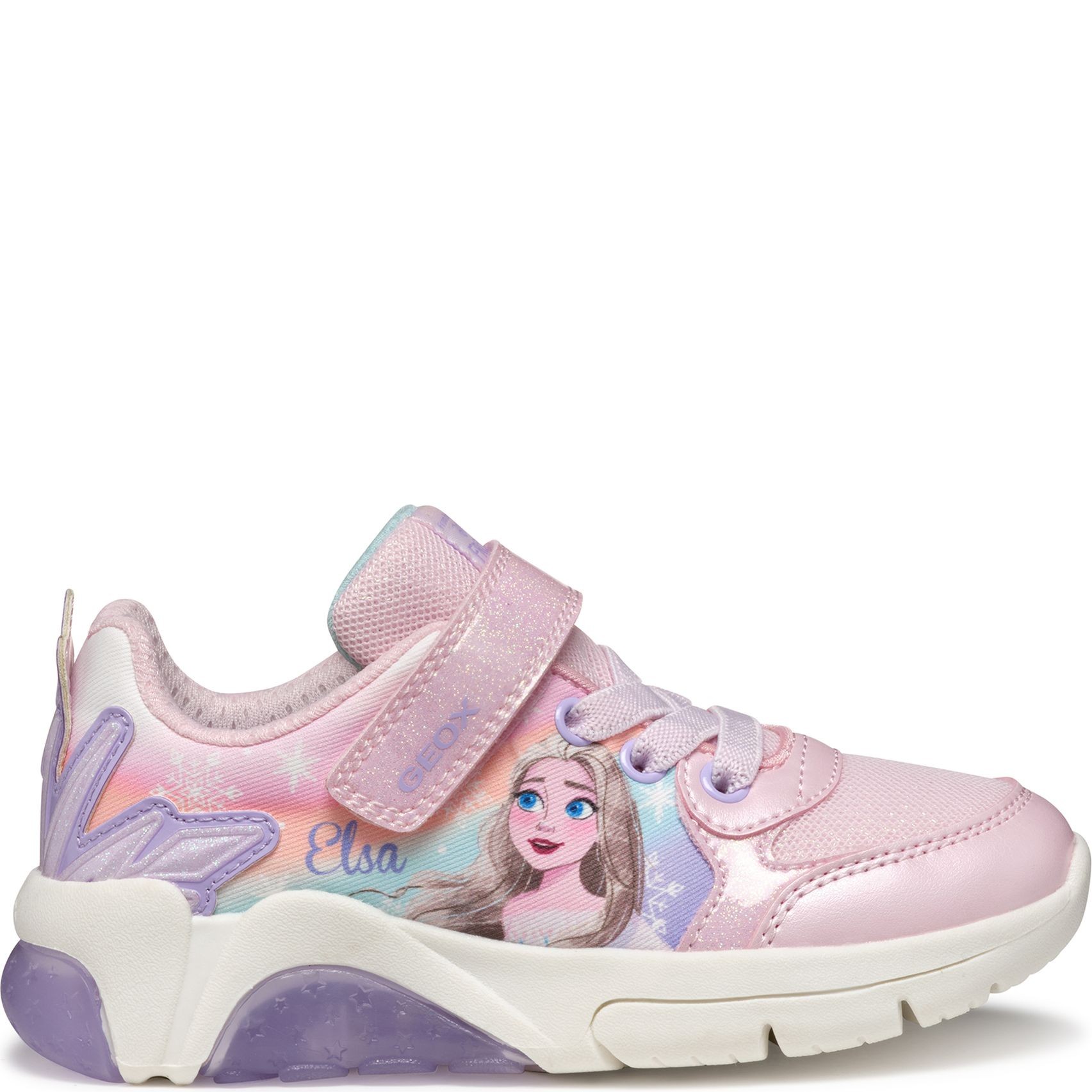 GEOX Laisvalaikio bateliai mergaitėms, Rožinė, Fadinlight leisure 2