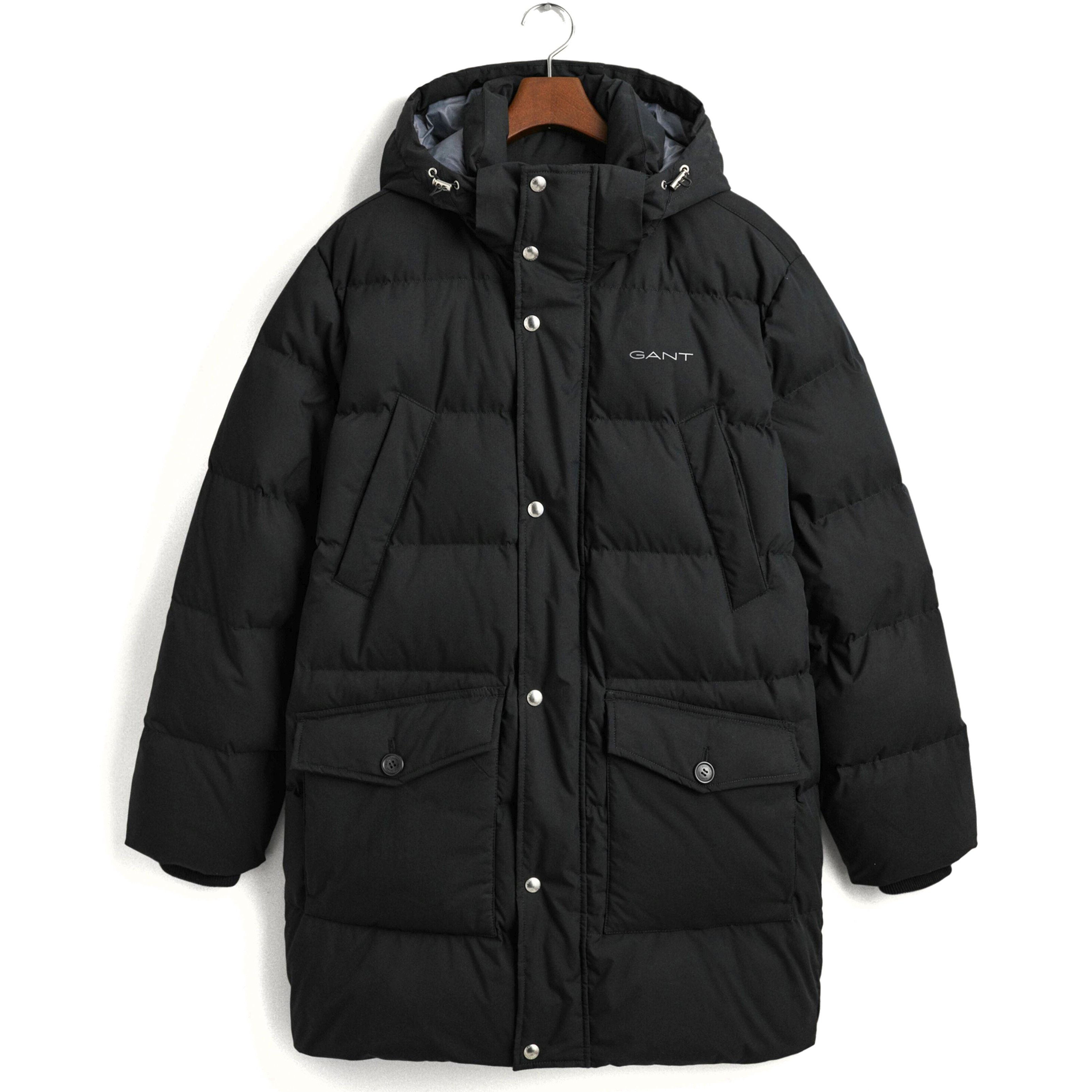 GANT Striukė vyrams, Juoda, LONG ALTA DOWN JACKET 1