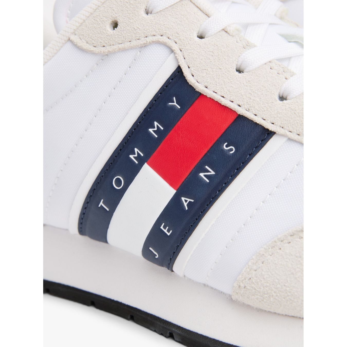 TOMMY JEANS Laisvalaikio bateliai vyrams, Balta, Runner casual leisure 5