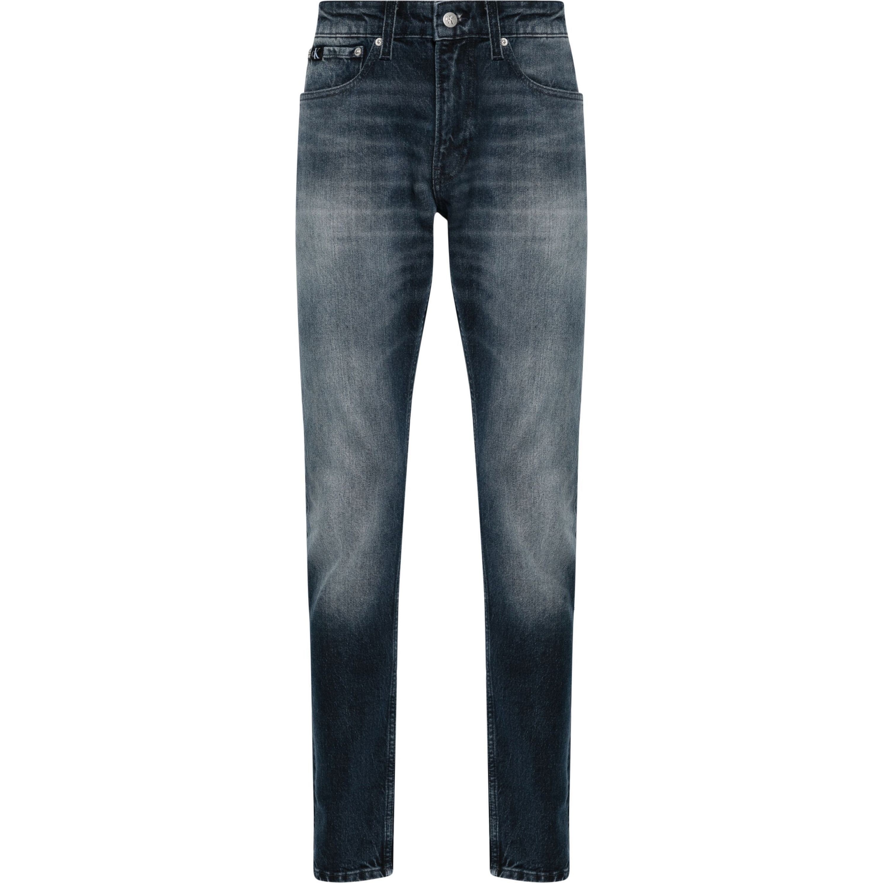 CALVIN KLEIN JEANS Tiesūs džinsai vyrams, Mėlyna, Tapered 1