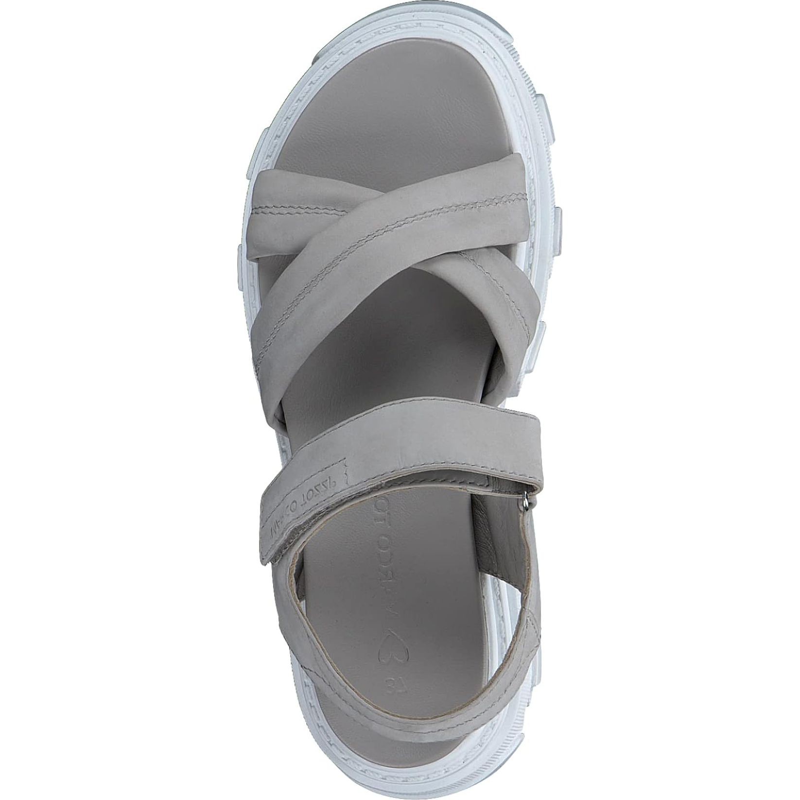 MARCO TOZZI Basutės moterims, Pilka, SANDALS 4