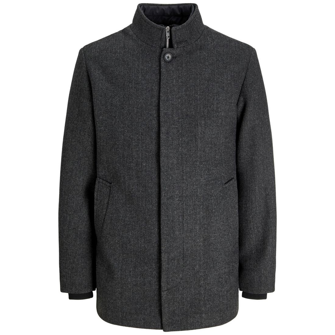 JACK & JONES Paltas vyrams, Gray, Harrison wool blend jacket