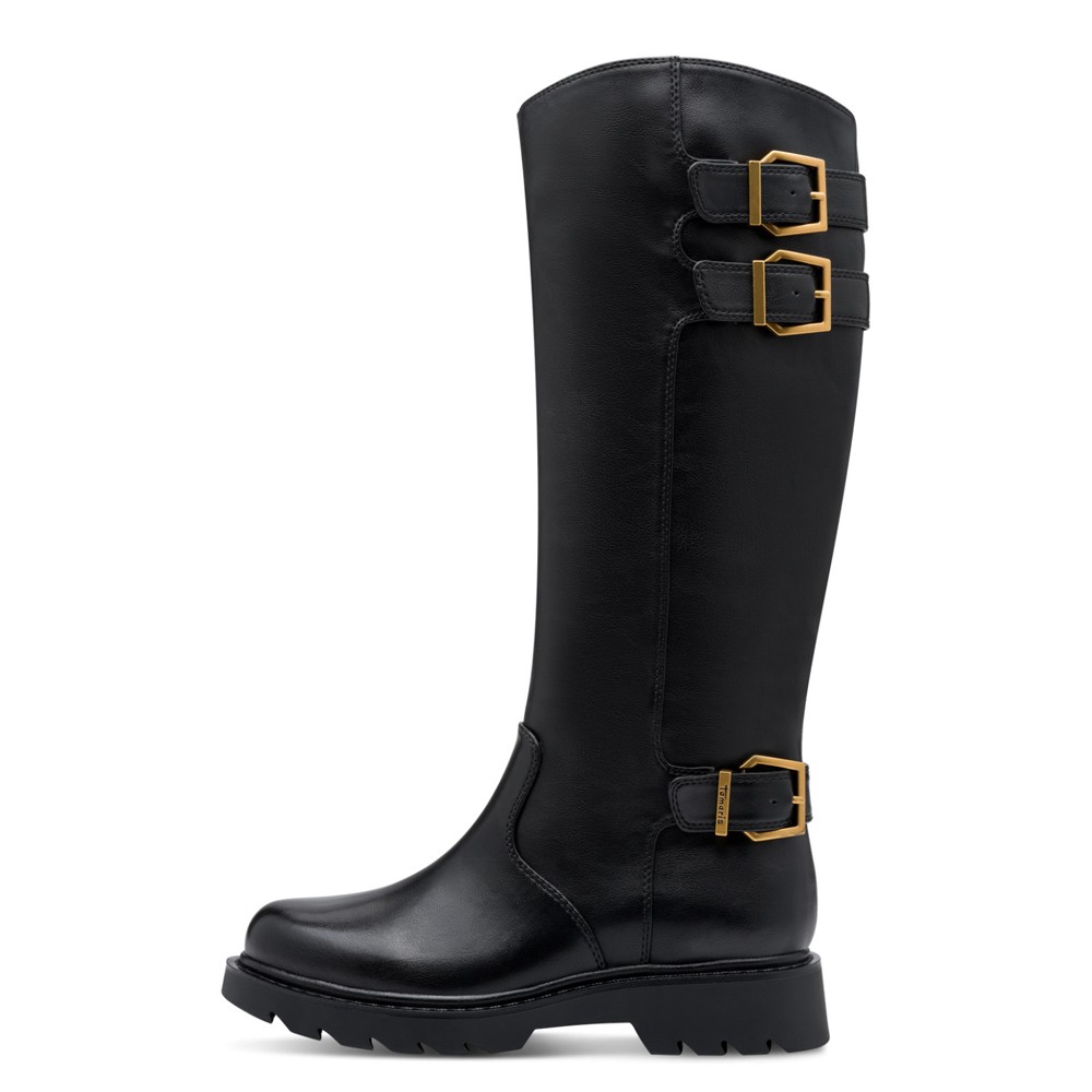 TAMARIS Auliniai moterims, Juoda, Boots 25623-45 2