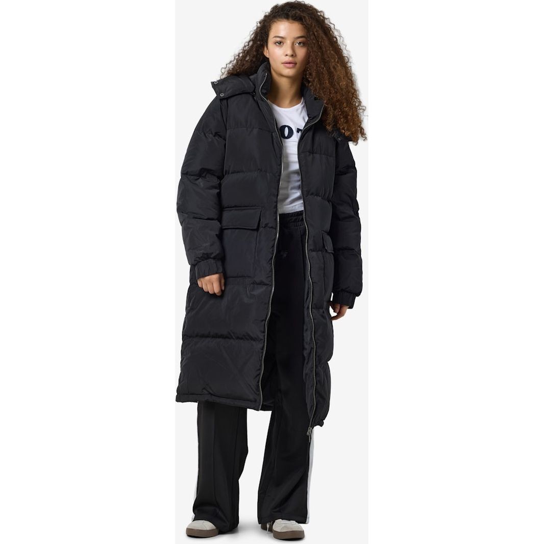 NOISY MAY Pūkinis paltas moterims, Juoda, Cerise long down jacket 8