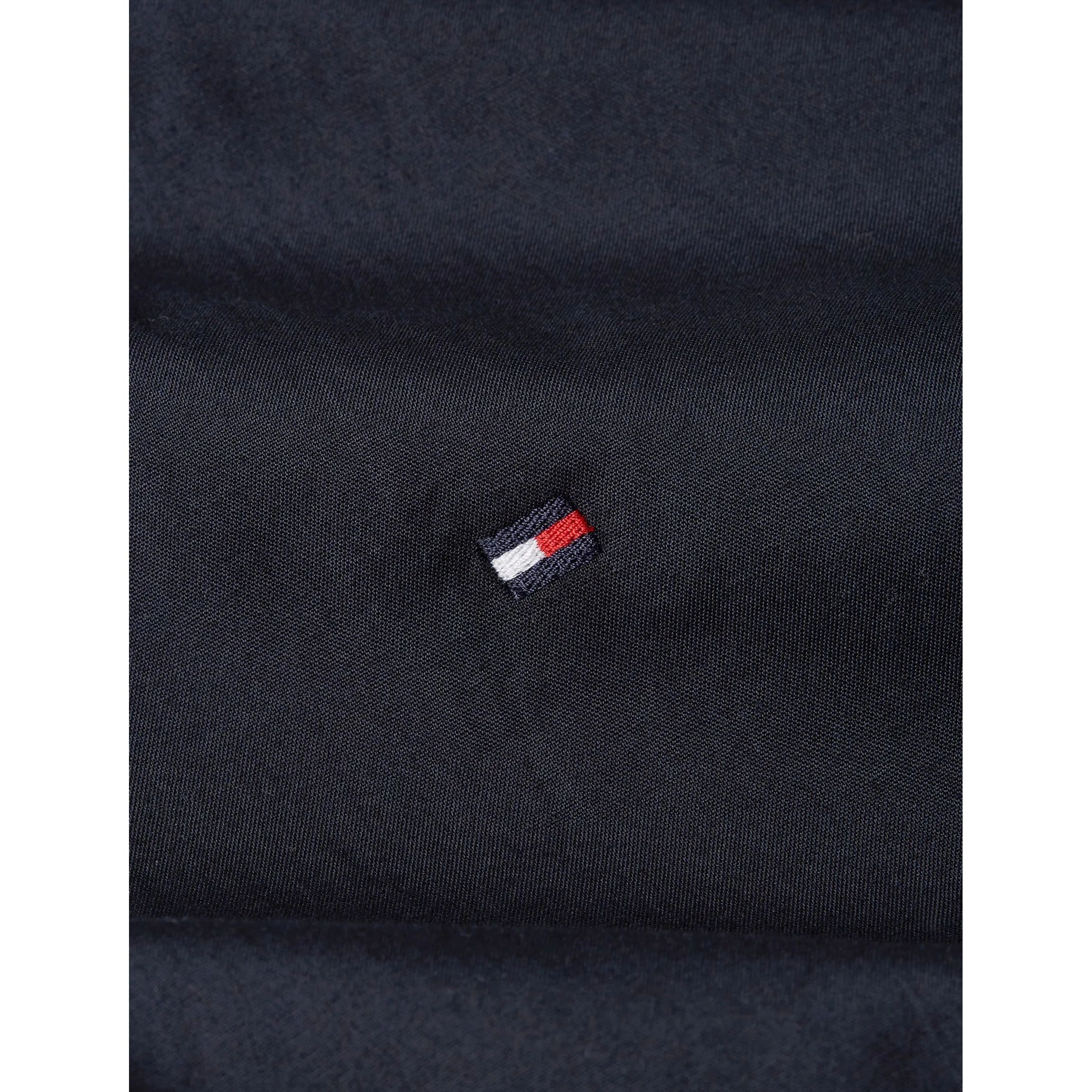 TOMMY HILFIGER Marškiniai trump. rankovėmis vyrams, Mėlyna, Flex poplin rf shirt s/s 3