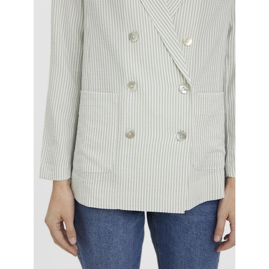 VERO MODA Švarkas moterims, Balta, VMOCA LS BLAZER WVN 5