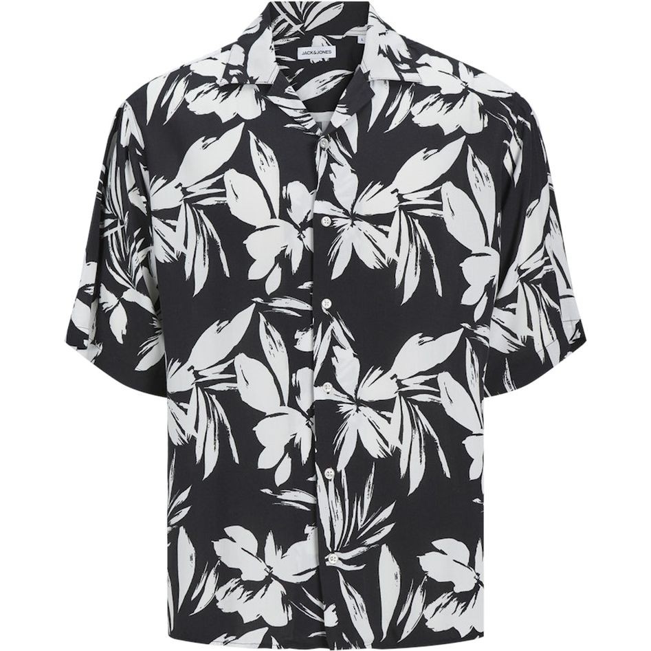 JACK & JONES Marškiniai vyrams, Juoda, Jjejeff shirts 1