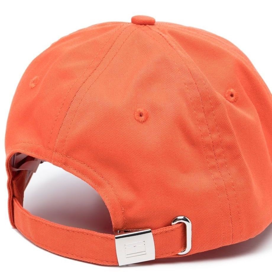 TOMMY HILFIGER Kepurė moterims, Oranžinė, ESSENTIAL FLAG CAP 2