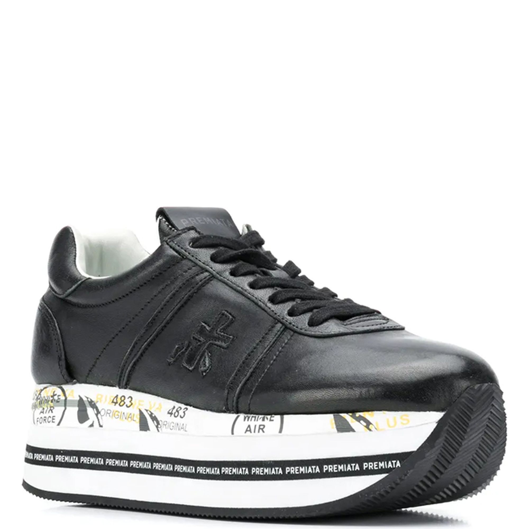 PREMIATA Sportiniai bateliai moterims, Juoda, Beth 3873 sneakers 1