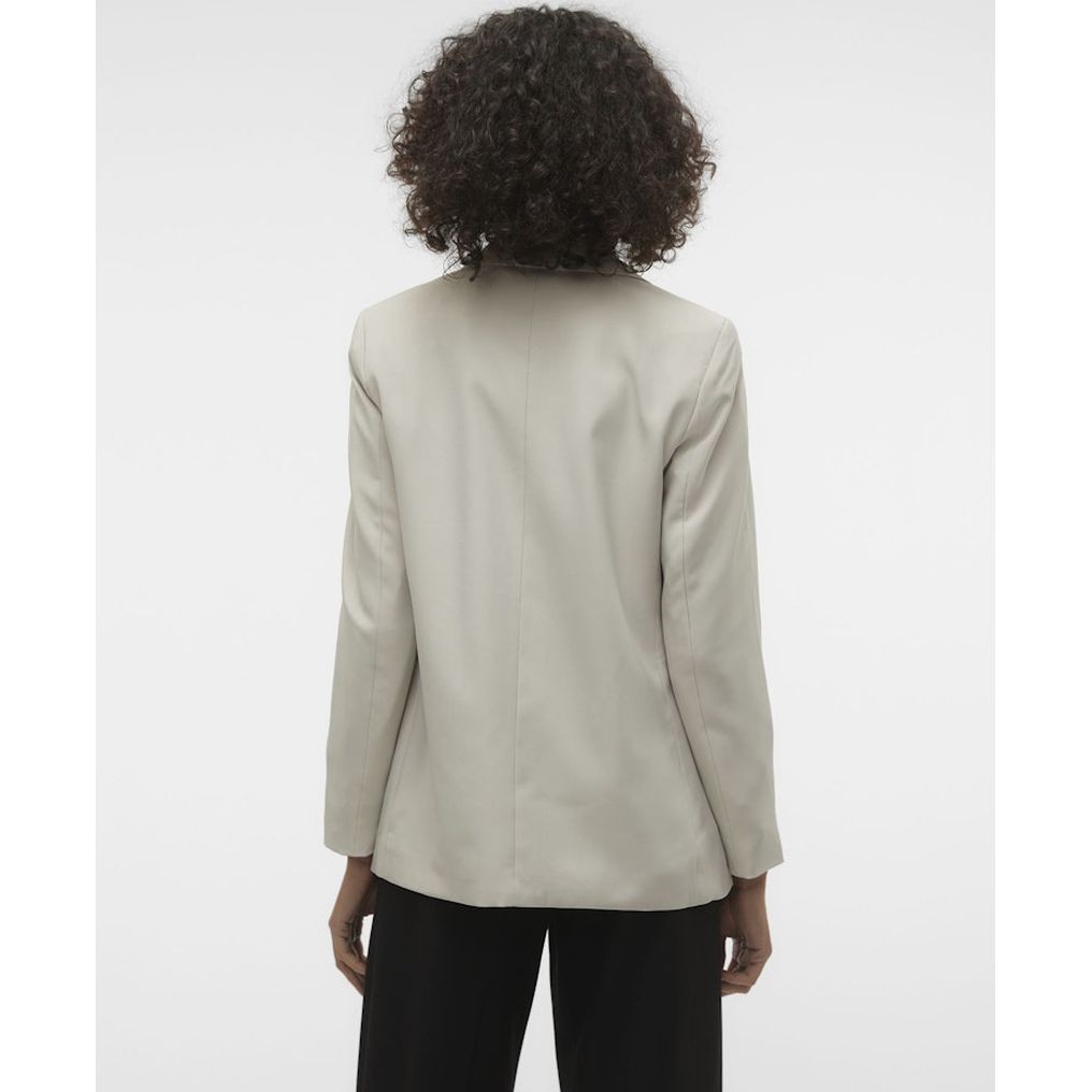 VERO MODA Švarkas moterims, Sidabrinė, Vmrita blazers 3