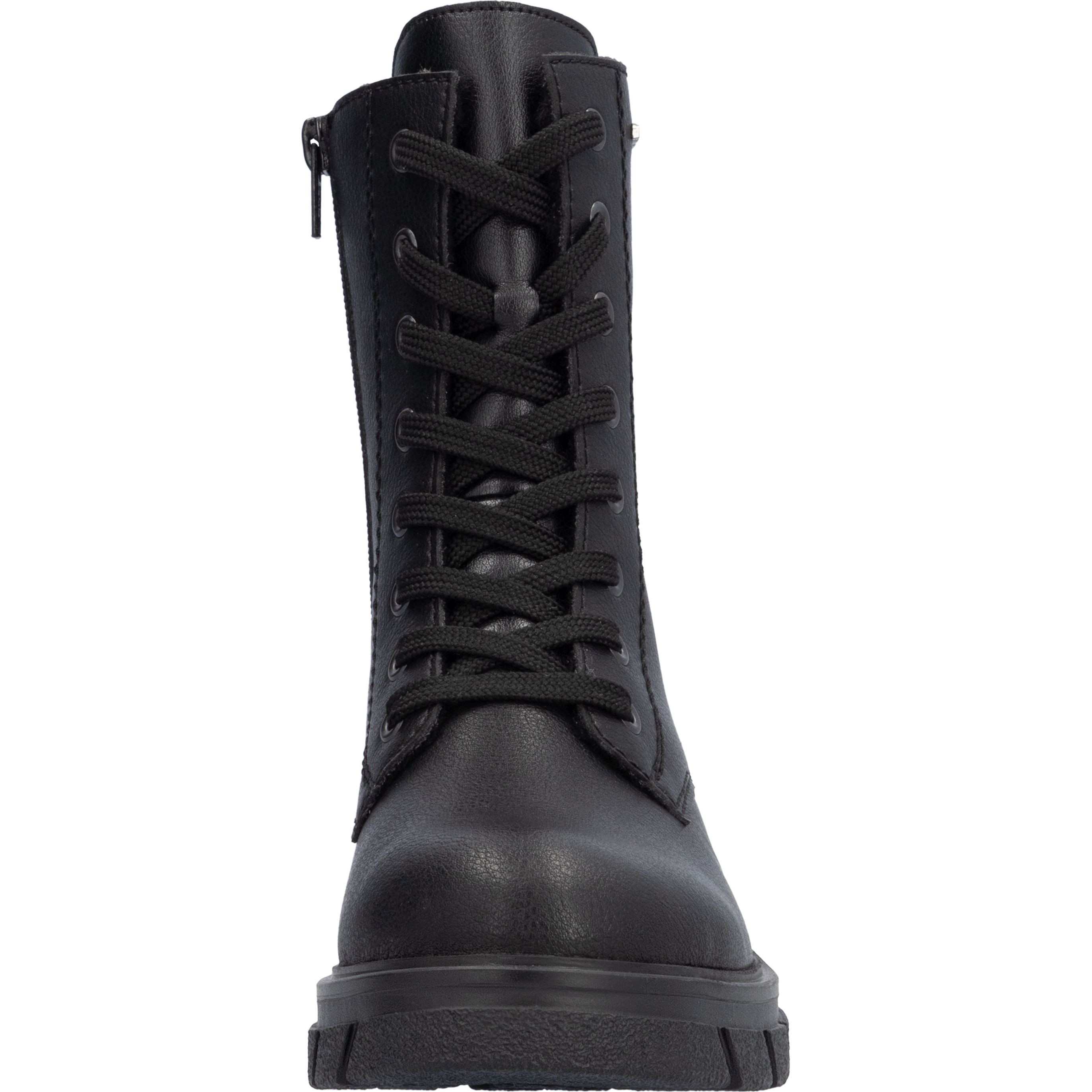 RIEKER Aulinukai moterims, Juoda, Ladies mid height boots 8