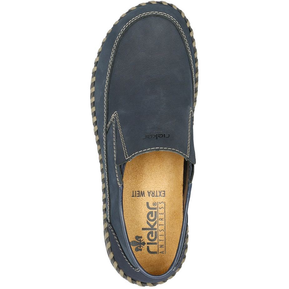 RIEKER Laisvalaikio bateliai vyrams, Mėlyna, LEISURE 6