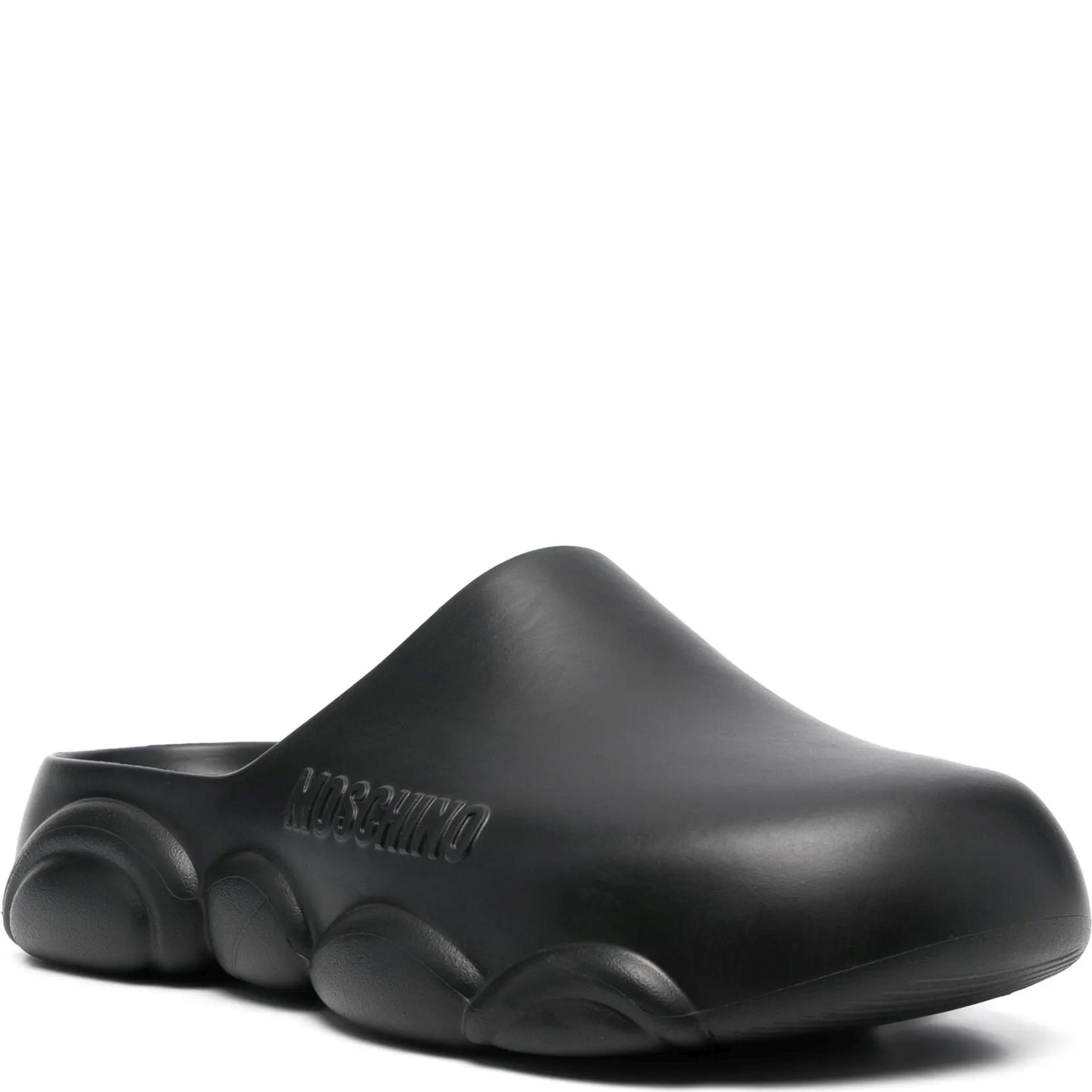 MOSCHINO Klumpės vyrams, Juoda, Mules 1