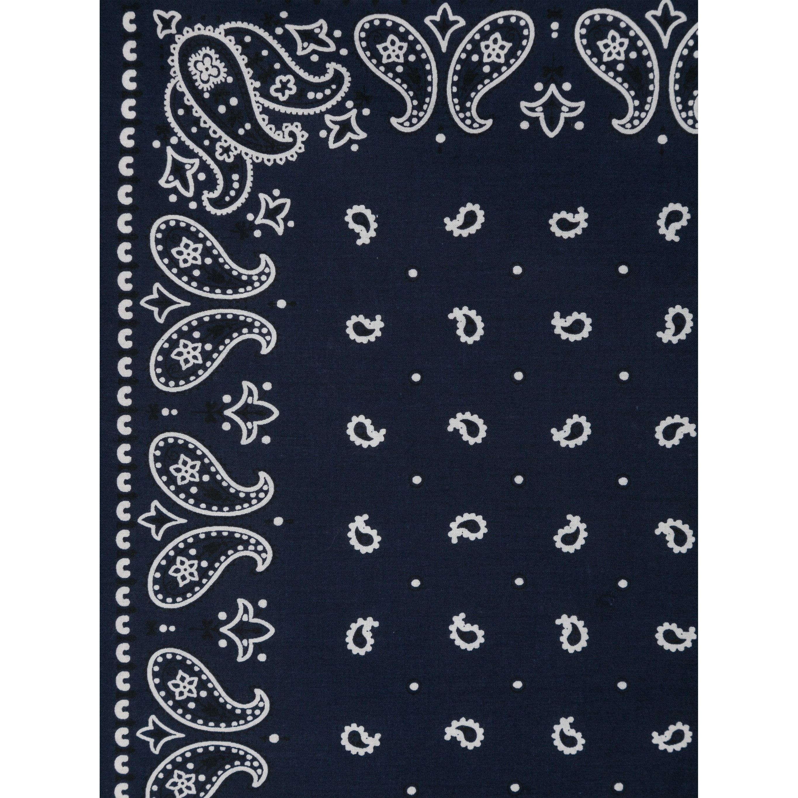 POLO RALPH LAUREN Šalikas moterims, Mėlyna, Icons bandna scarf square 2