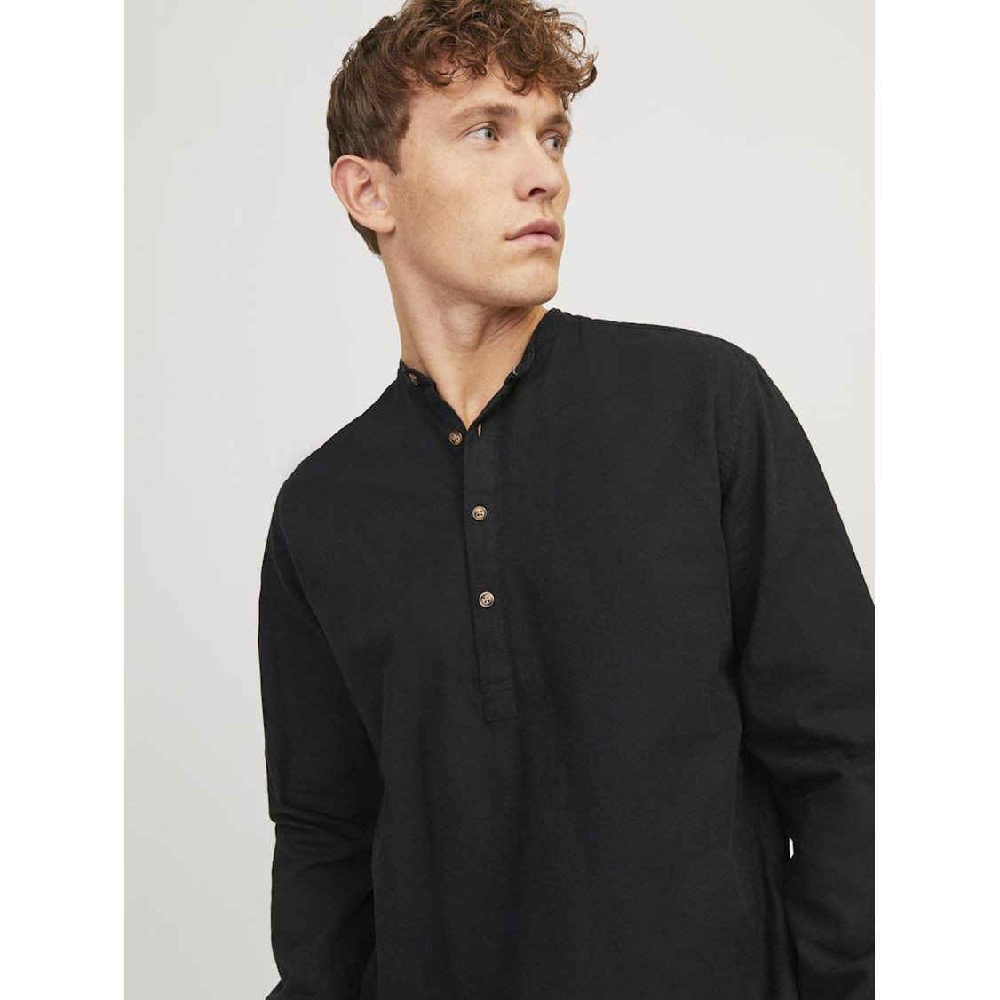 JACK & JONES Marškiniai vyrams, Juoda, Jjesummer shirts 5
