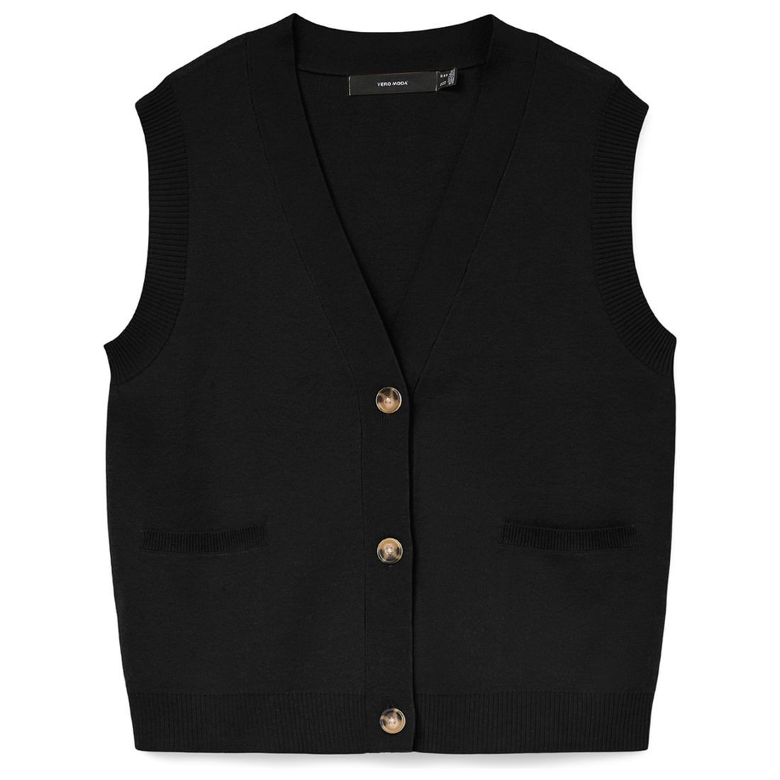 VERO MODA Liemenė moterims, Juoda, Saba vest