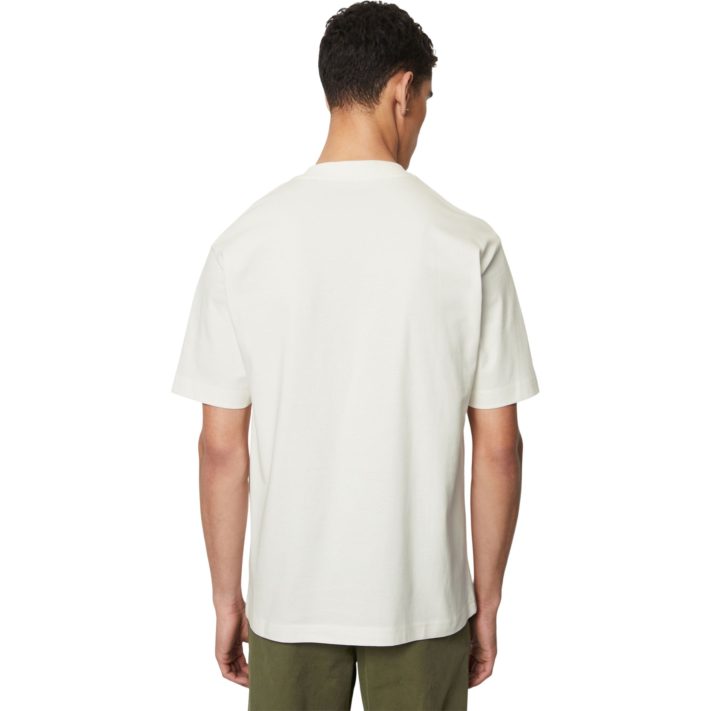 MARC O'POLO Marškinėliai vyrams, Balta 3