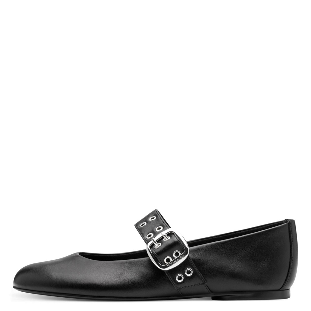 TAMARIS Balerinos moterims, Juoda, Ballerinas 22169-45 2
