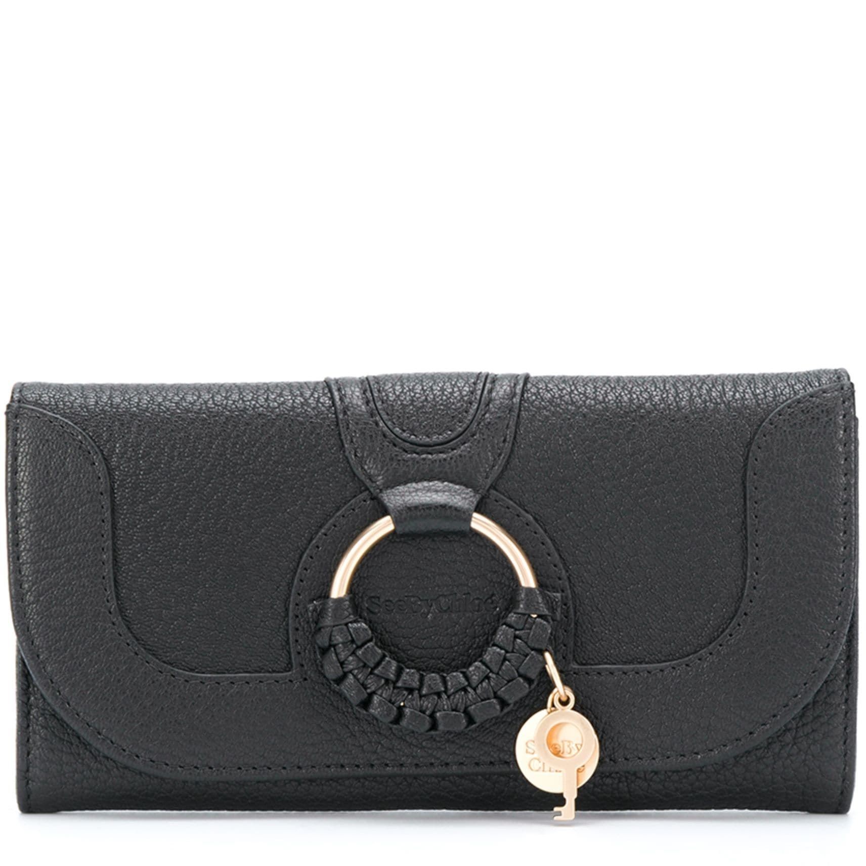SEE BY CHLOE Delninukė moterims, Juoda, Hana long wallet 1