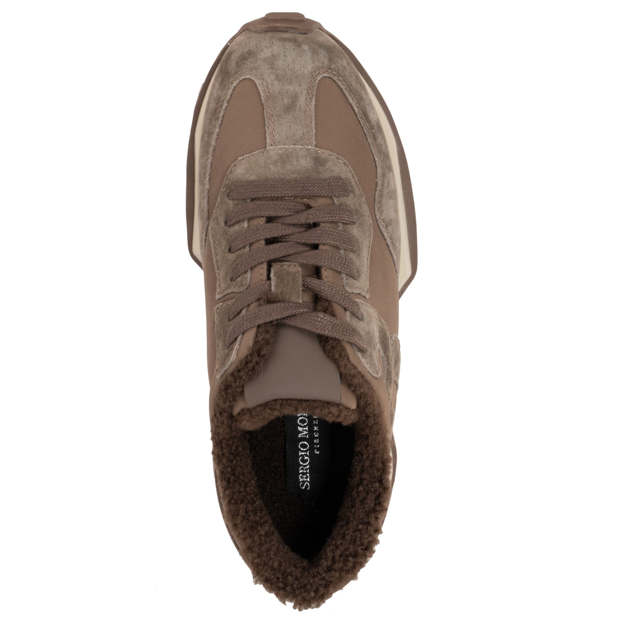 SERGIO MORETTI Laisvalaikio bateliai moterims, Ruda, Leisure, SMR6045-25215-WOBRW 4