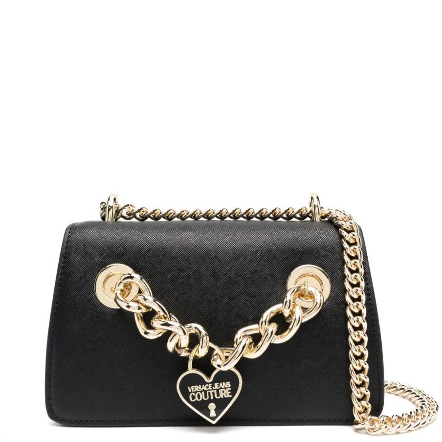 VERSACE JEANS CUTURE Rankinė per petį moterims, Juoda, Range c - deluxe crossbody 1